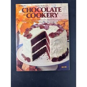 Vintage 1978‎ Mable Hoffman Chocolate Cookery Cookbook HP Books Paperback